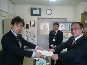 3月16日葛巻町教育長へ要請